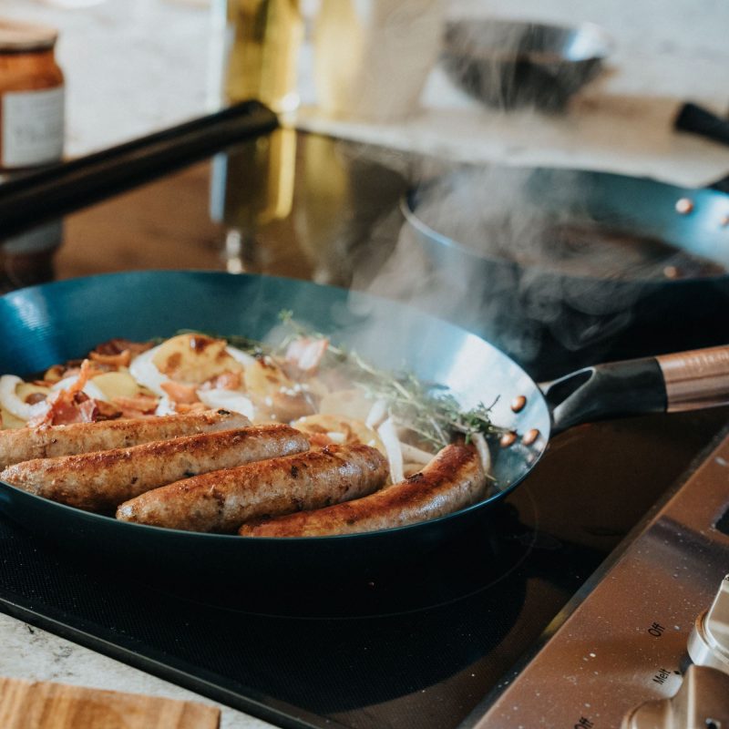 Blue Carbon Steel Skillet - Image 6