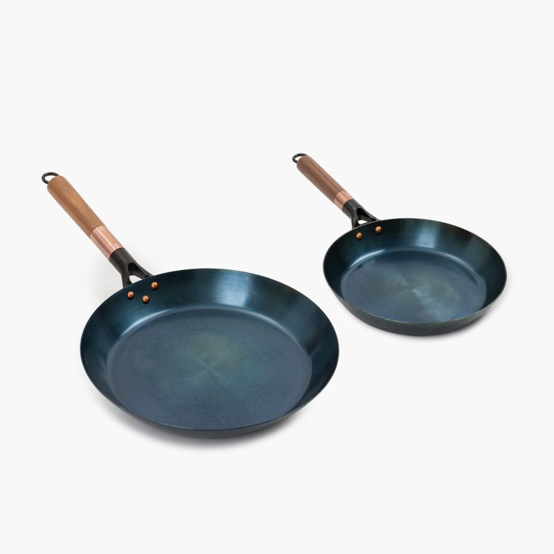 Blue Carbon Steel Skillet - Image 2