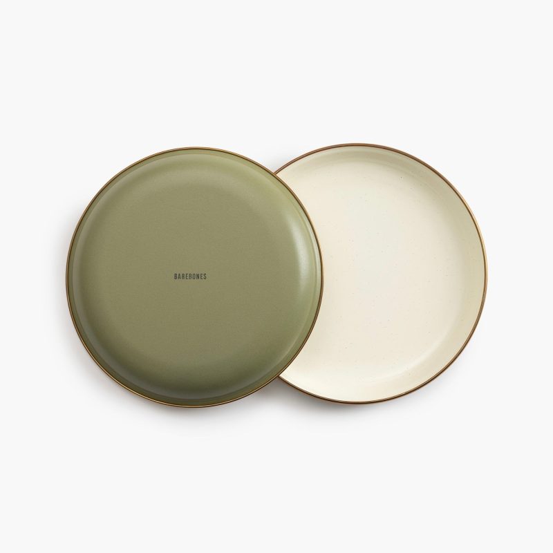 Enamelware 2-Tone Dining Collection - Olive Drab - Image 12
