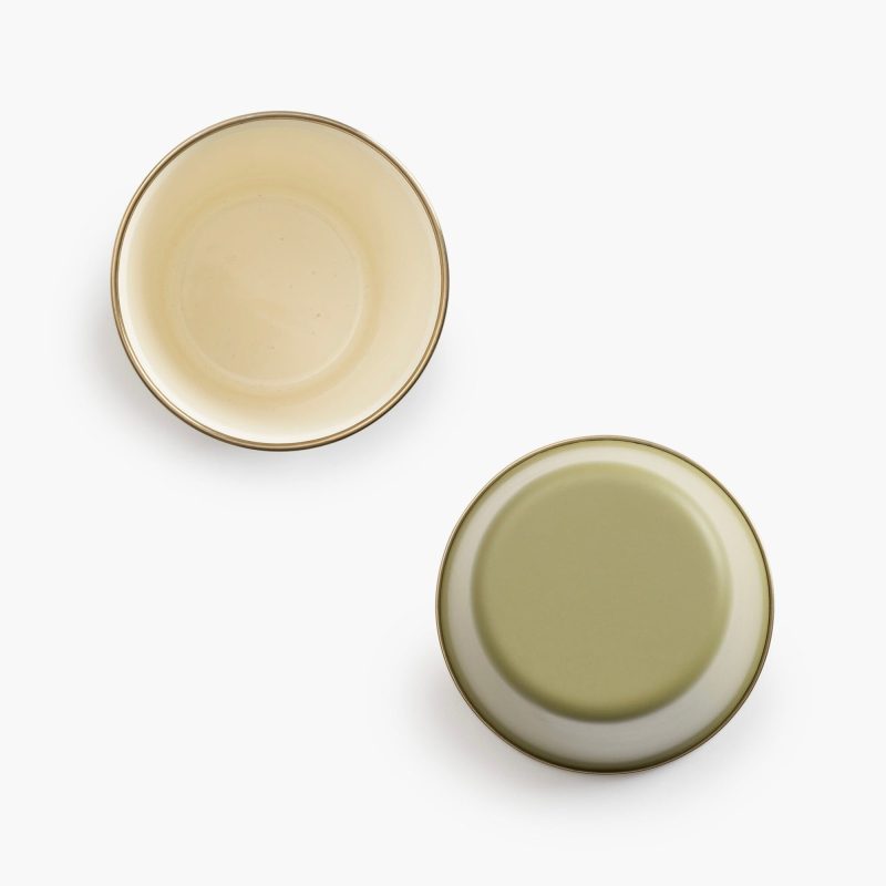 Enamelware 2-Tone Dining Collection - Olive Drab - Image 22