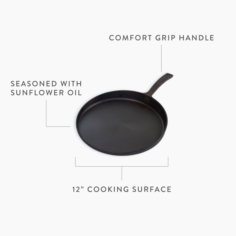 Cast Iron Skillet Griddle - Image 6