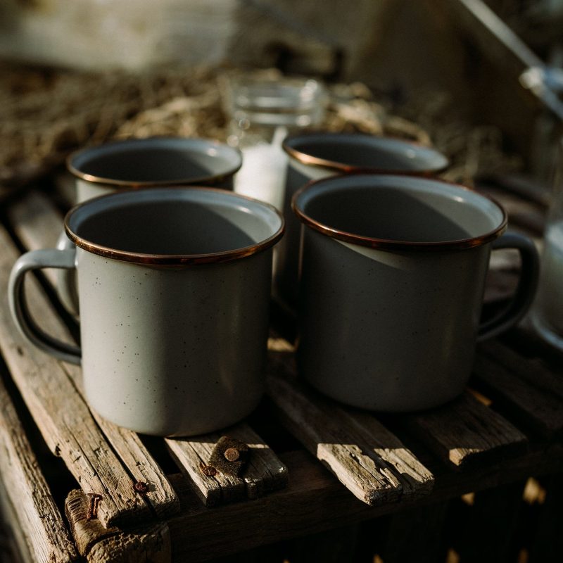 Enamelware Dining Collection - Slate Gray - Image 8