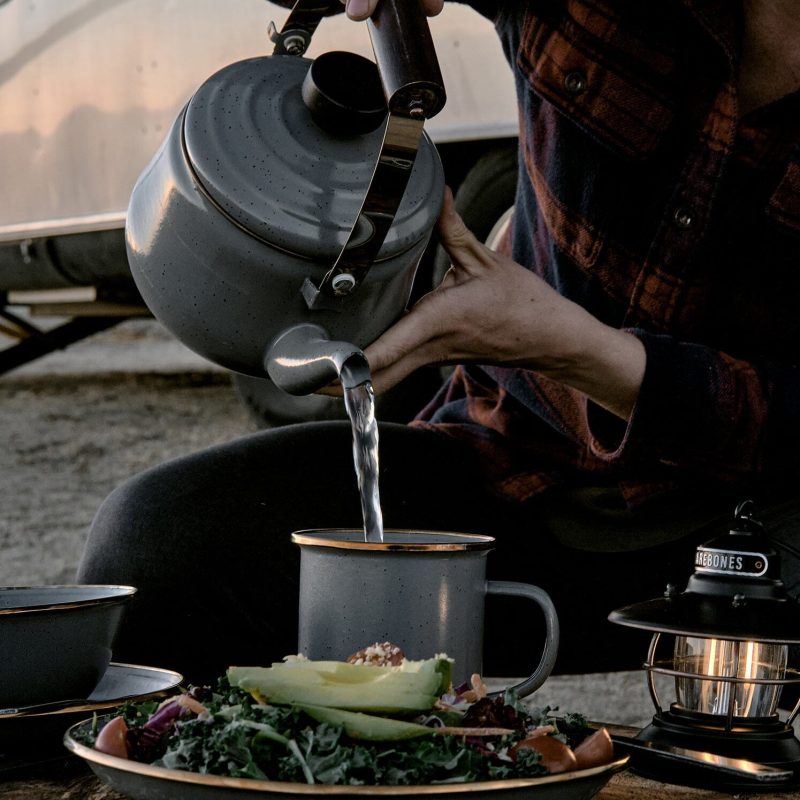 Enamelware Dining Collection - Slate Gray - Image 9