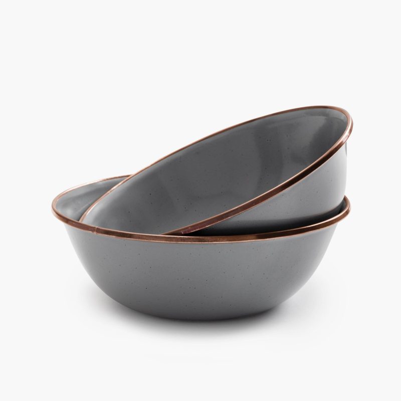 Enamelware Dining Collection - Slate Gray - Image 4