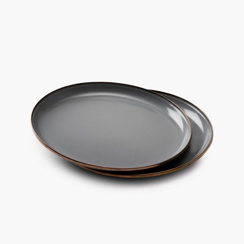 Enamelware Dining Collection - Slate Gray - Image 12