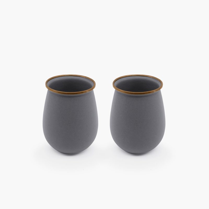 Enamelware Dining Collection - Slate Gray - Image 11