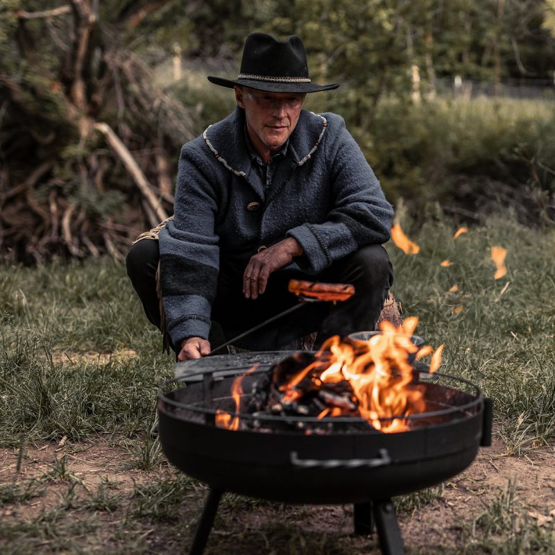 Cowboy Fire Pit Grill - 23" - Image 5