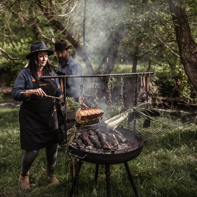 Cowboy Fire Pit Grill - 30" - Image 3