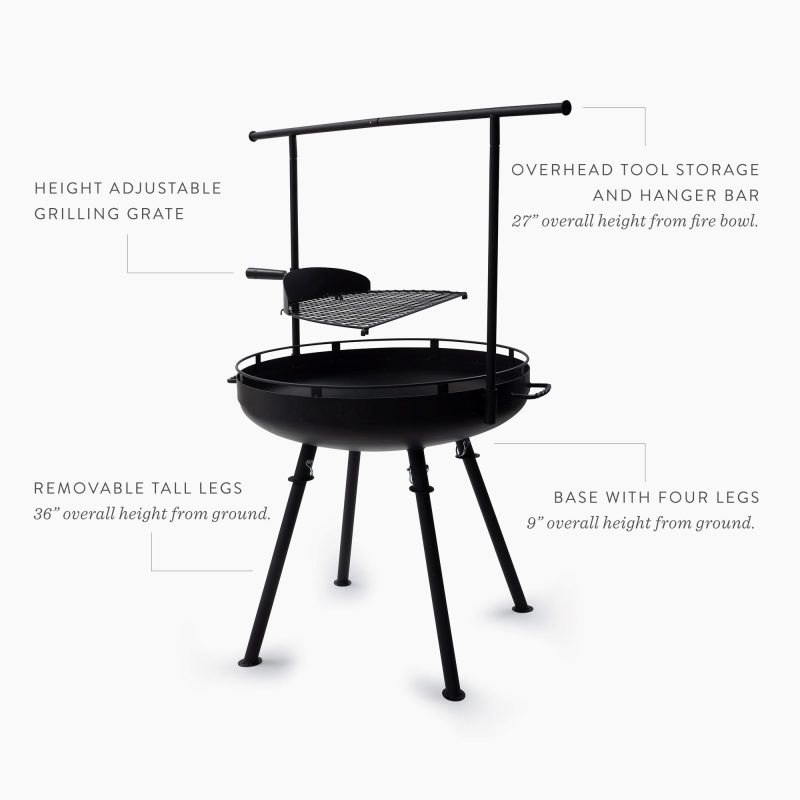 Cowboy Fire Pit Grill - 30" - Image 5