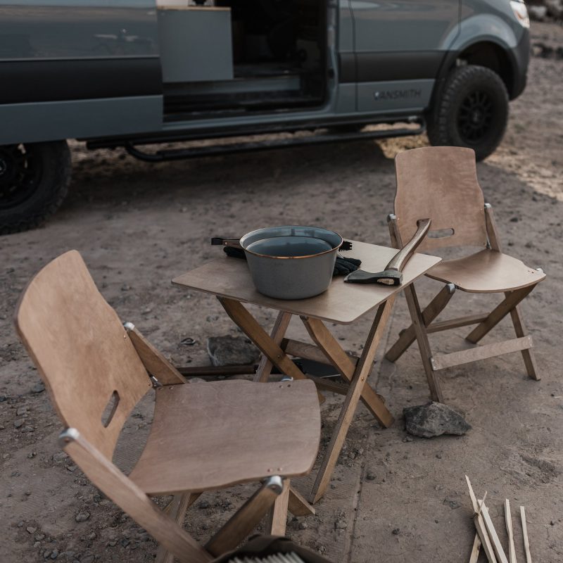 Ridgetop Wood Folding Table - Image 7