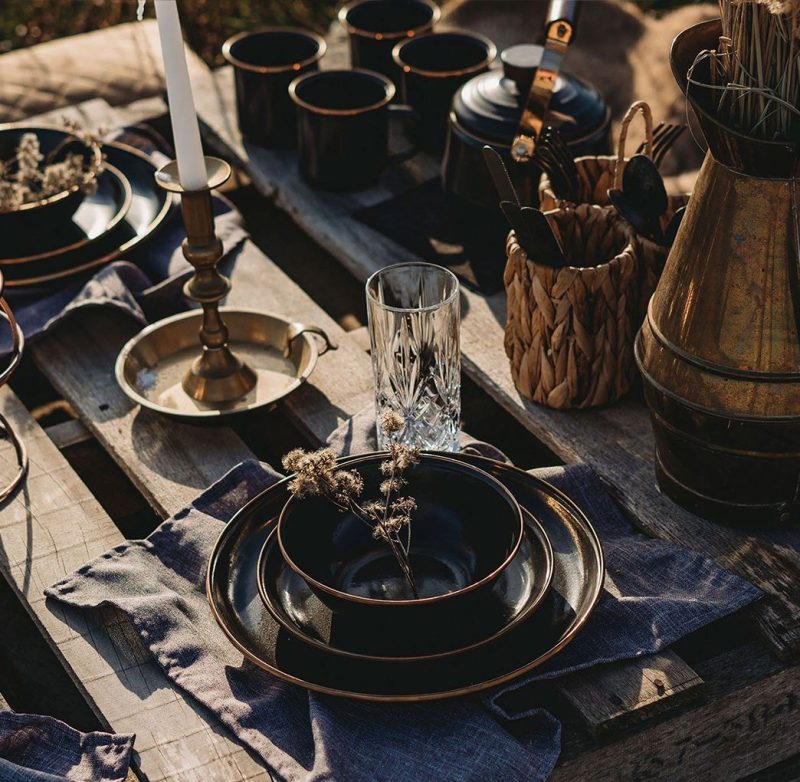 Enamelware Dining Collection - Charcoal - Image 14