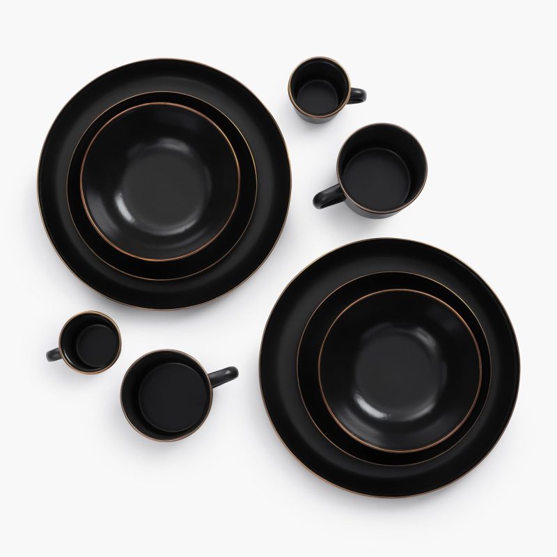 Enamelware Dining Collection - Charcoal - Image 2