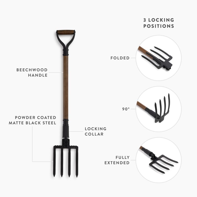 Folding Spading Fork - Image 5