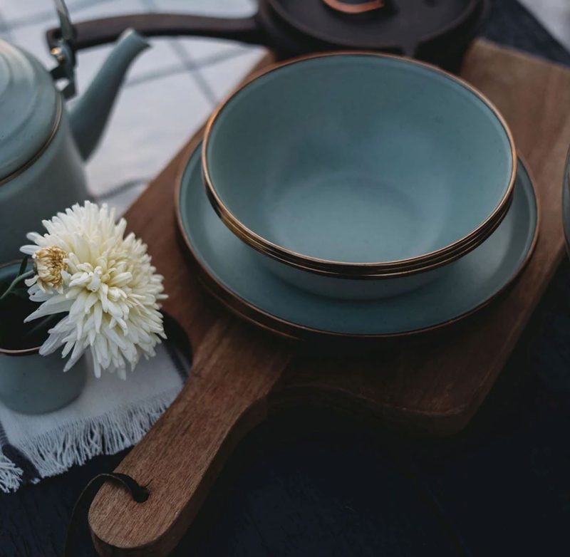 Enamelware Dining Collection - Mint - Image 17