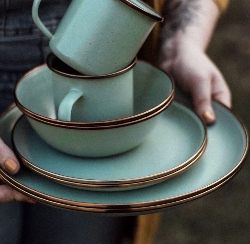 Enamelware Dining Collection - Mint - Image 16