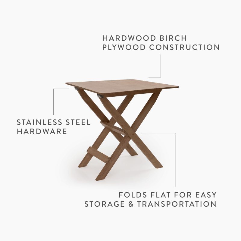 Ridgetop Wood Folding Table - Image 10