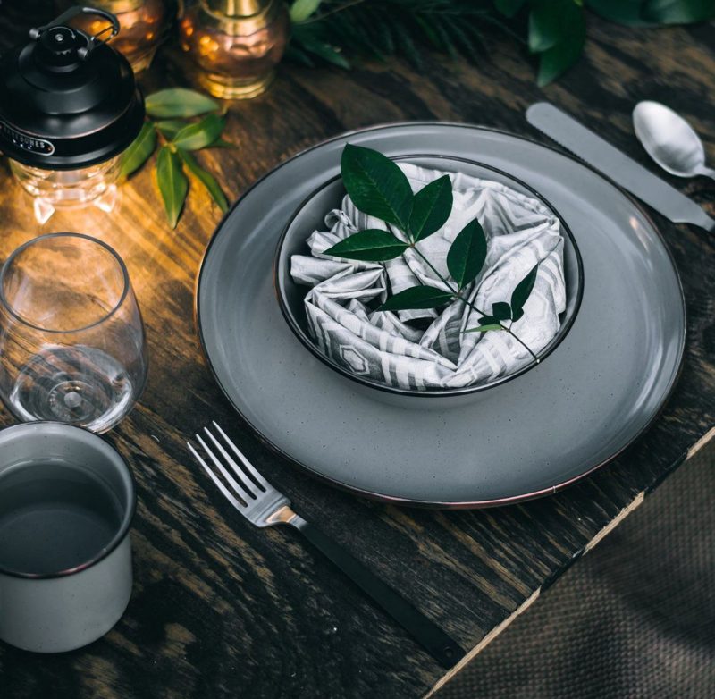 Enamelware Dining Collection - Slate Gray - Image 21