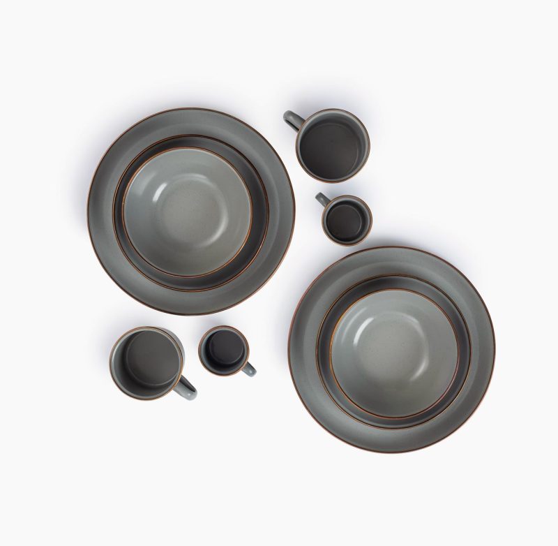 Enamelware Dining Collection - Slate Gray - Image 2